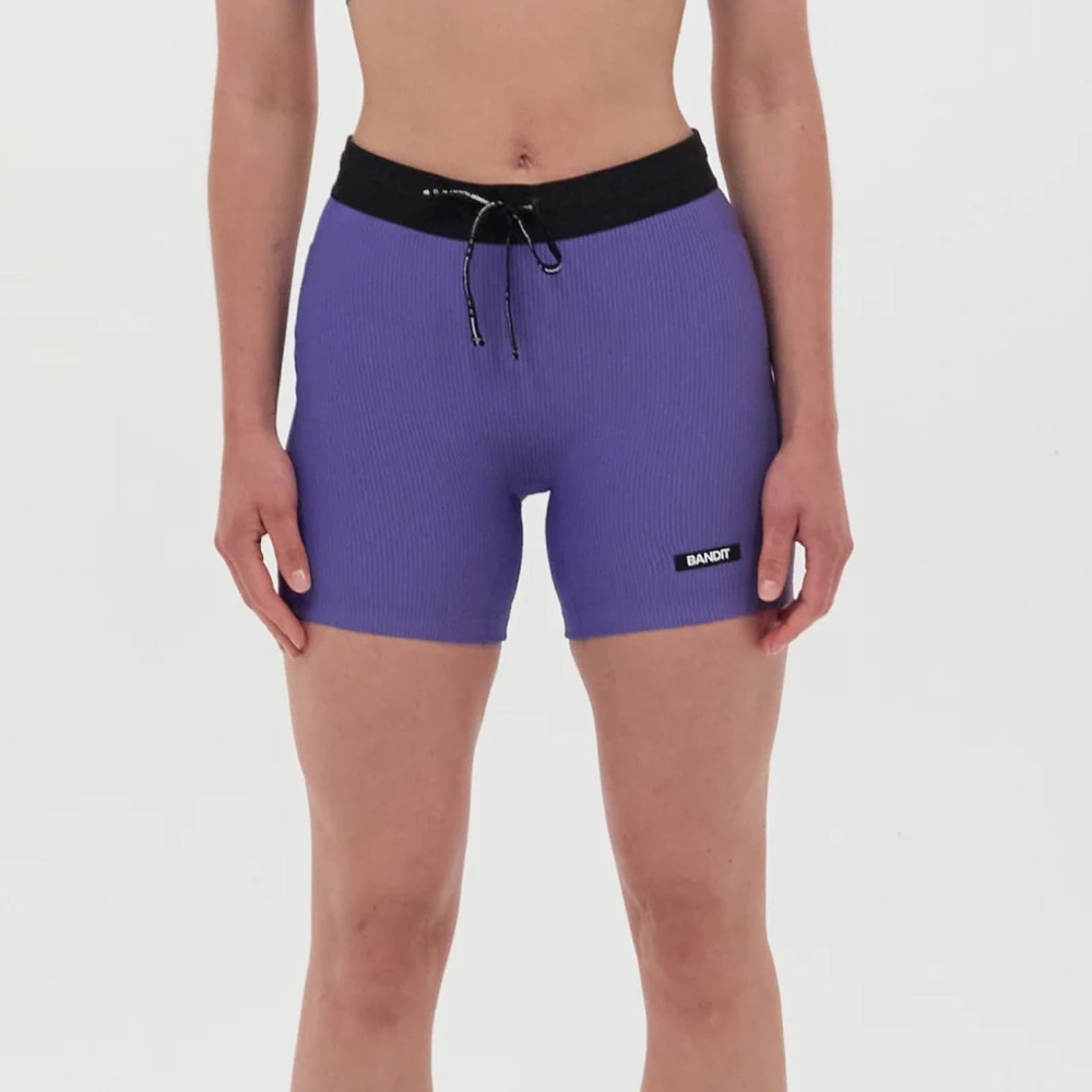 STRIPED CADENCE™ 5" COMPRESSION - DEEP PERI BLUE WITH RUST